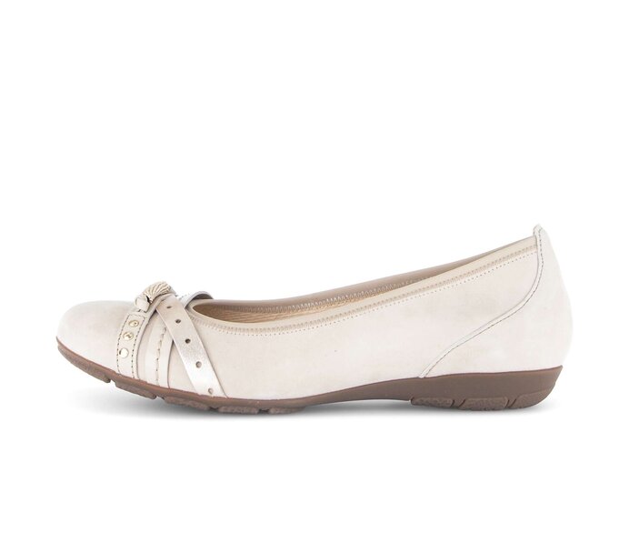 Elegante ballerina beige #0