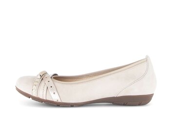 Eleganter Ballerina beige