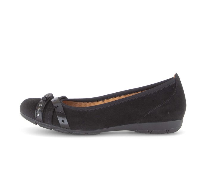 Eleganter Ballerina schwarz #0