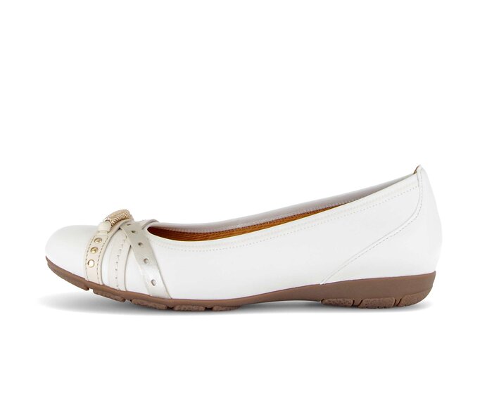 Eleganter Ballerina creme #0