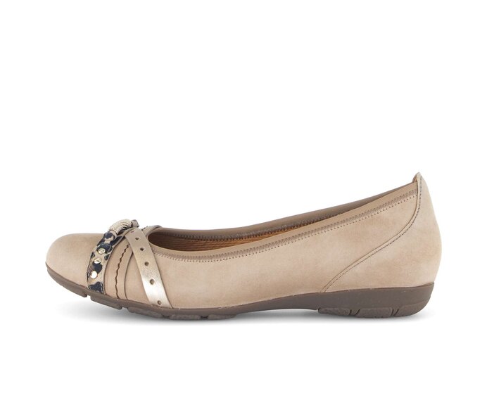 Eleganter Ballerina beige #0