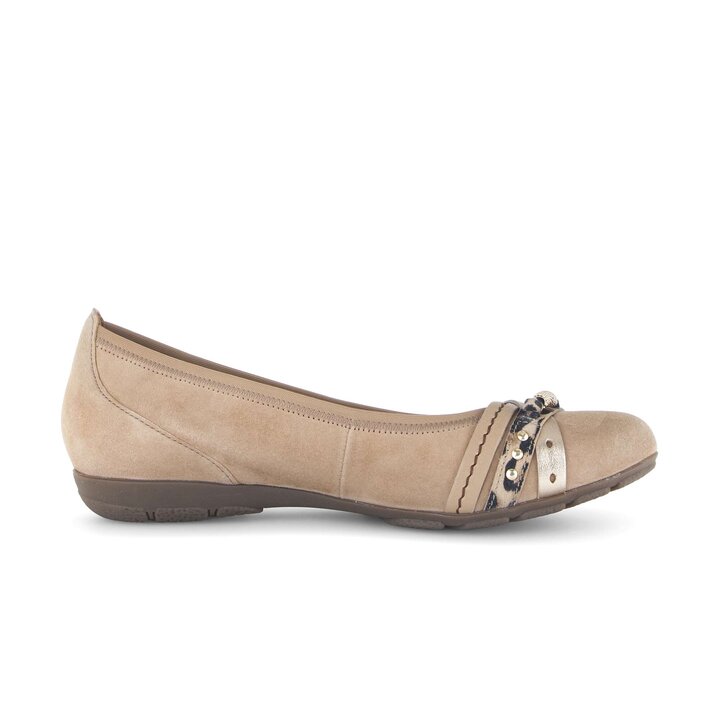 Eleganter Ballerina beige #1