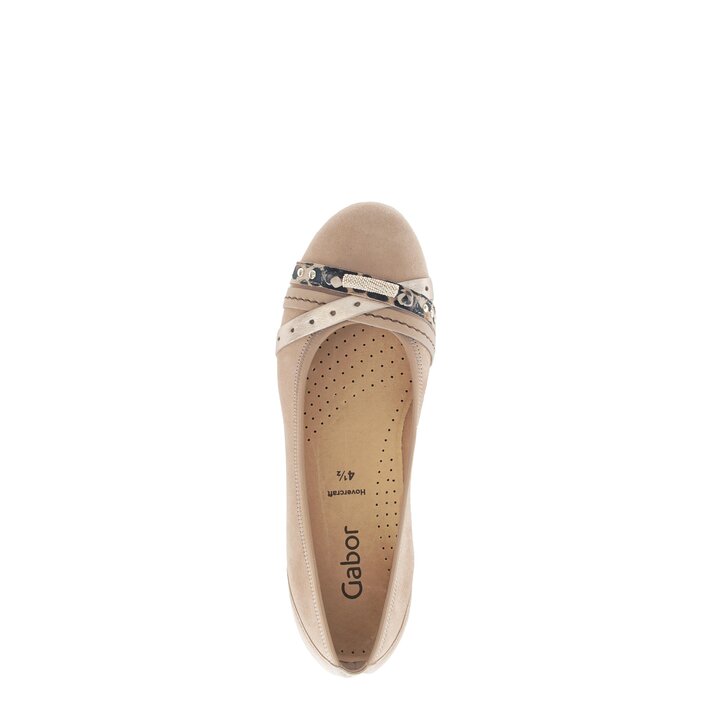 Eleganter Ballerina beige #5