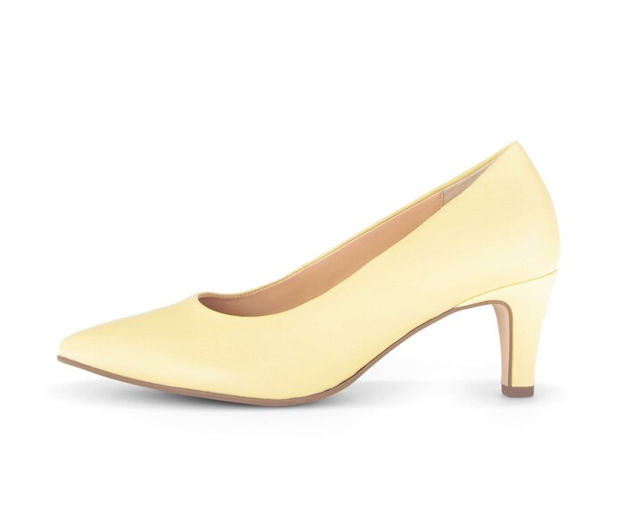 Eleganter Pumps gelb #0