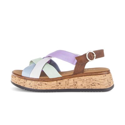 Plateau Sandale multicolour