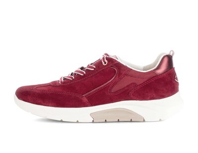 Sneakers basse rosso