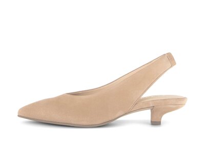 Slingpumps beige