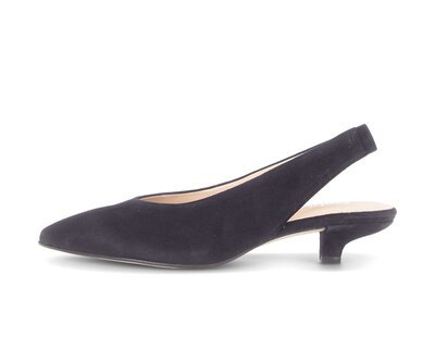 Slingpumps blau