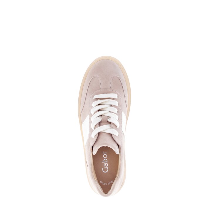 Sneakers basse rosa #5