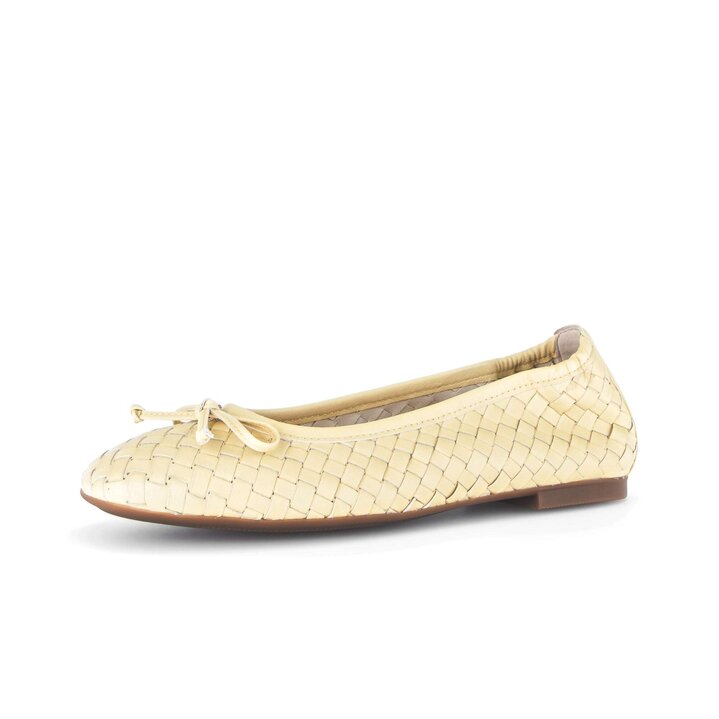 Eleganter Ballerina gelb #2