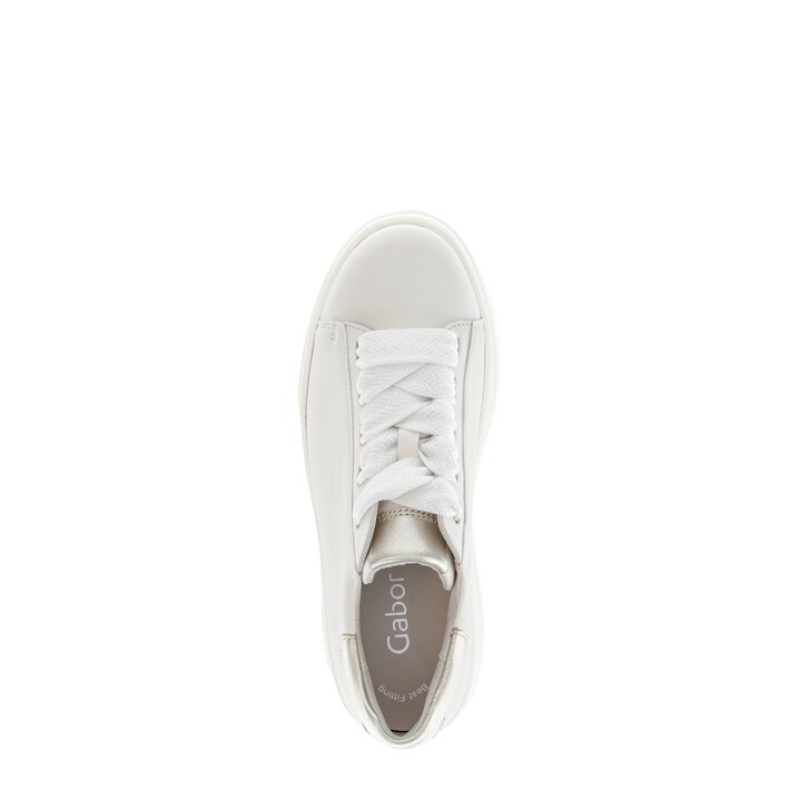 Sneaker low creme #5