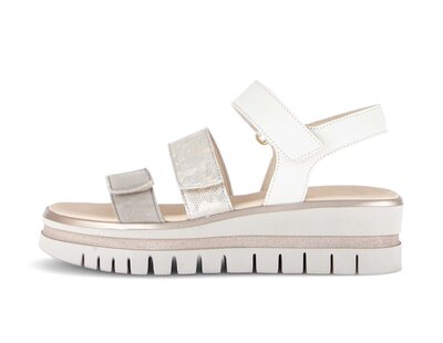 Sandale met plateauzool multicolour