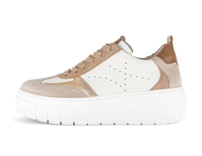 Sneaker low beige