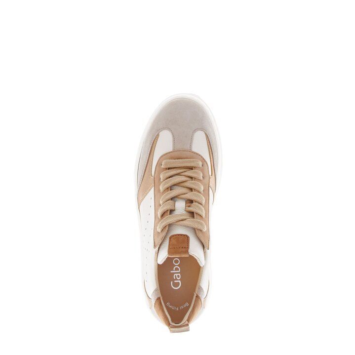 Sneakers basse beige #5