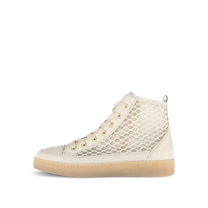 Sneaker high beige #0