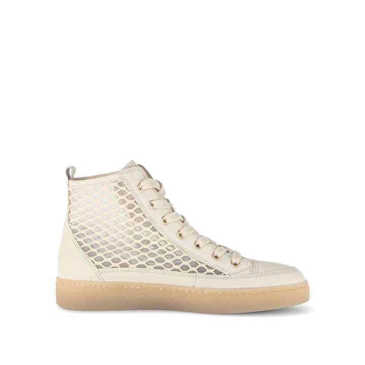 Sneaker high beige #1