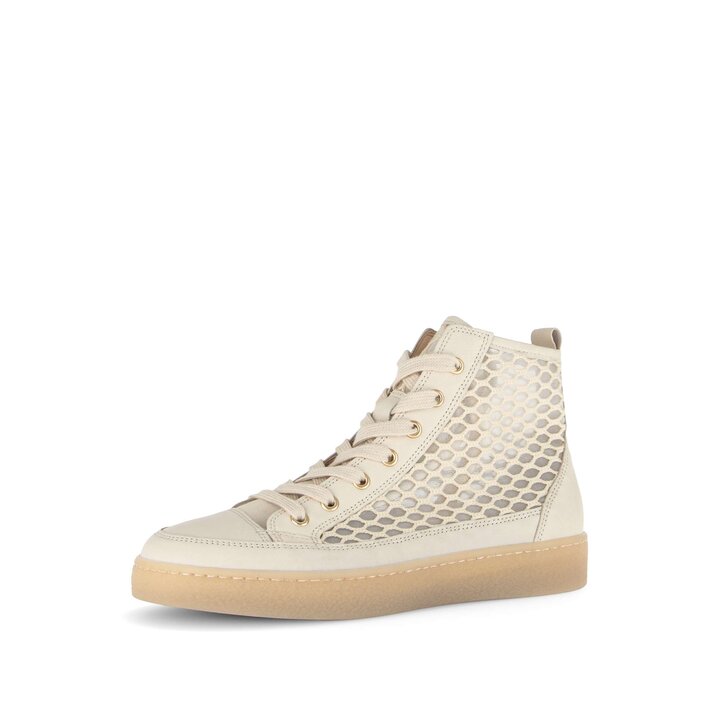 Sneaker high beige #2