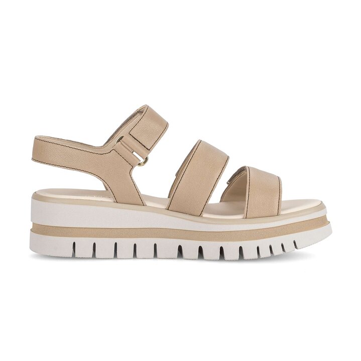 Platåsandaler brun #1