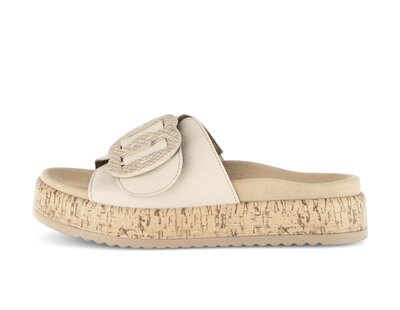 Pantolette beige