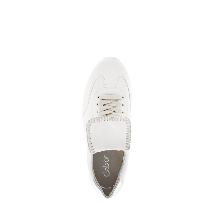 Sneakers basse crema #5