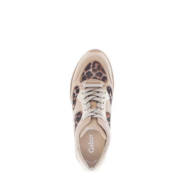 Lage sneaker beige #5