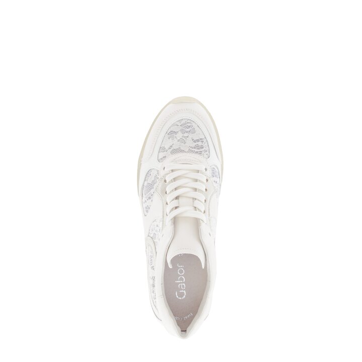 Sneaker low creme #5