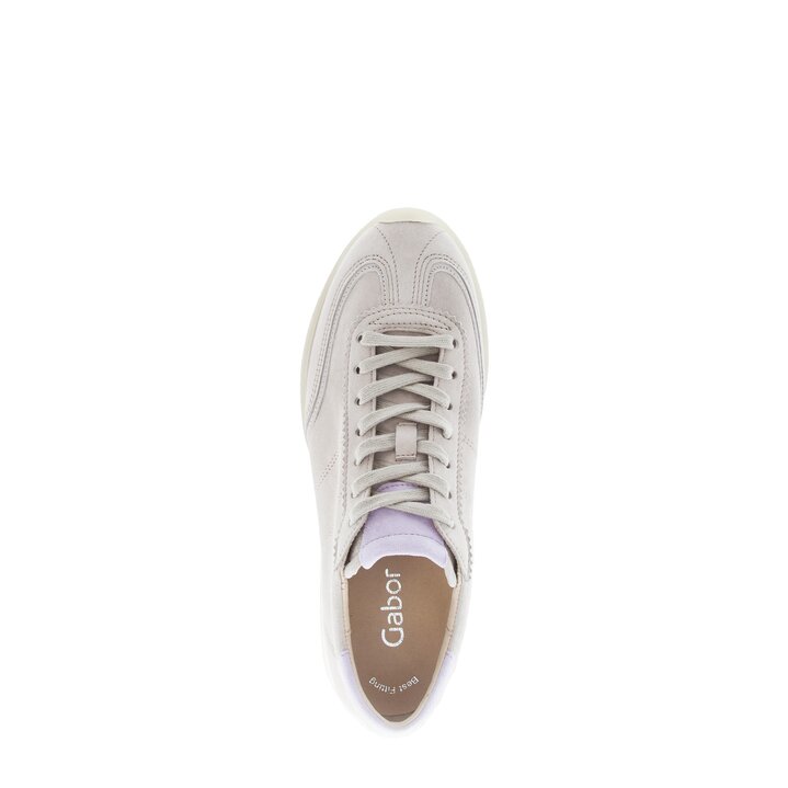 Sneakers basse grigio #5