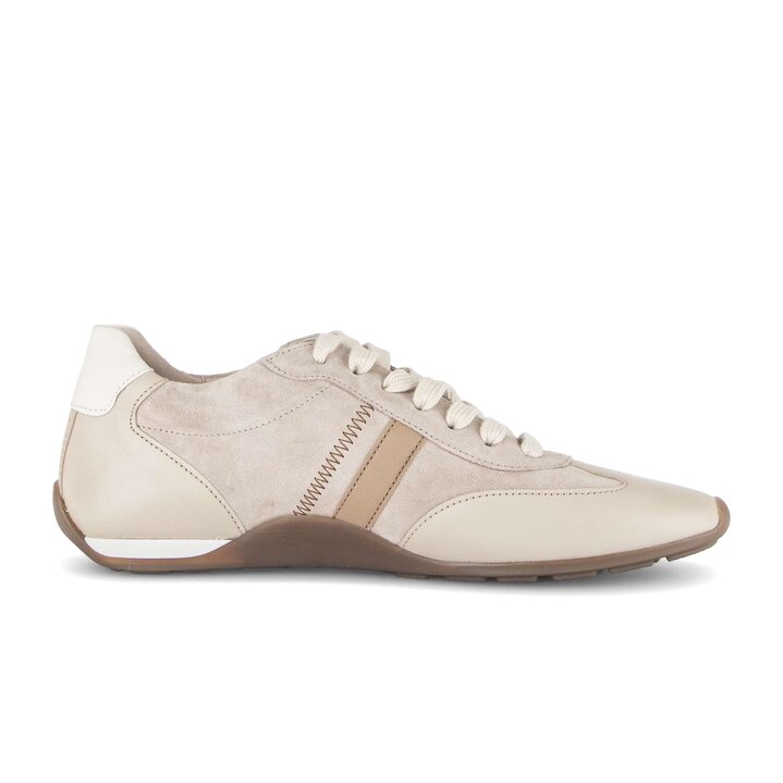 Sneakers basse beige #1