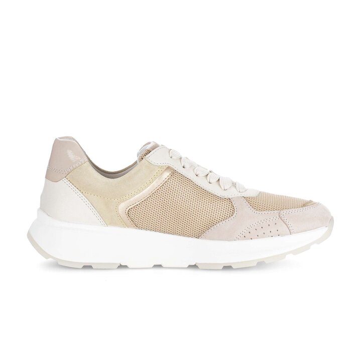 Lage sneaker beige #1