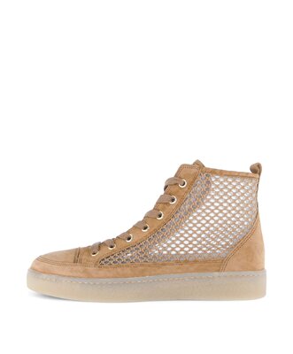 Basket montante marron