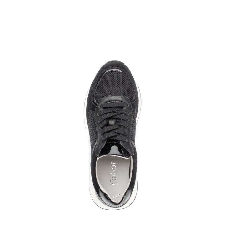 Lage sneaker zwart #5