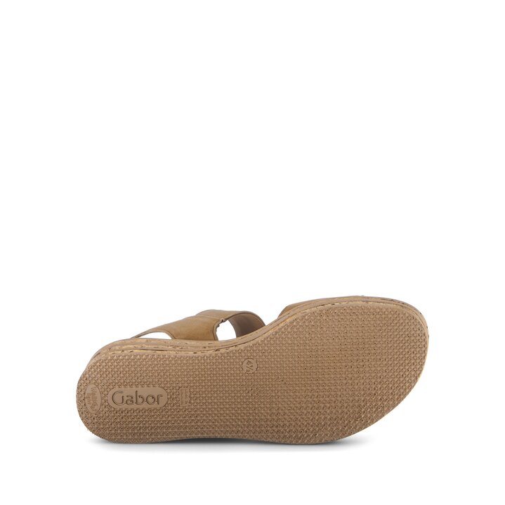 Plateau Sandale braun #4