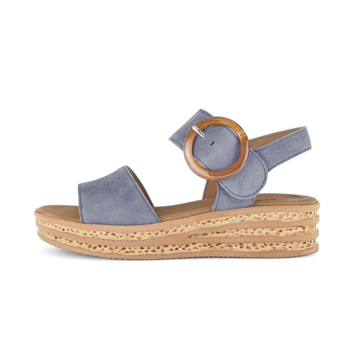 Plateau Sandale blau #0