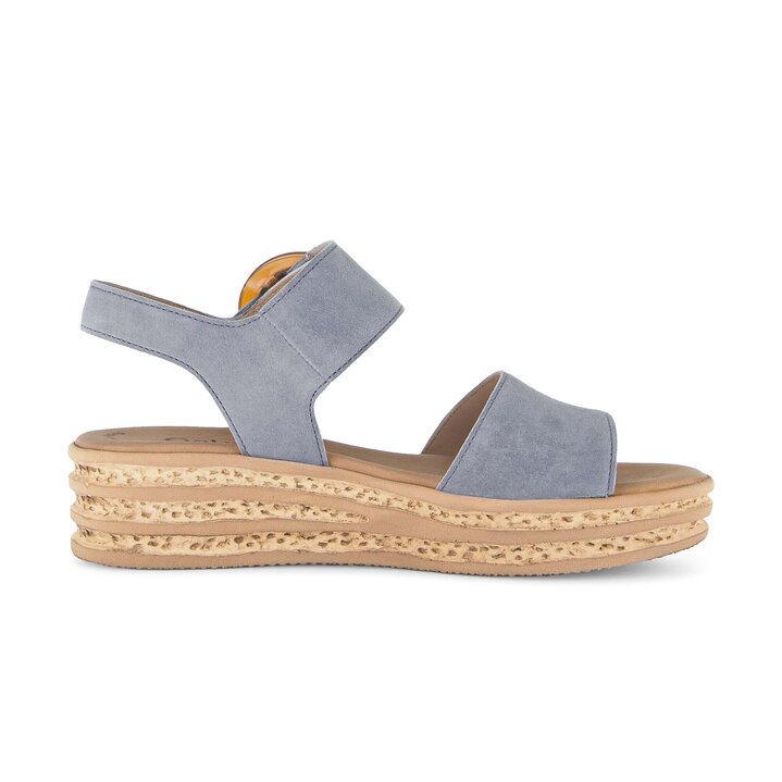 Plateau Sandale blau #1