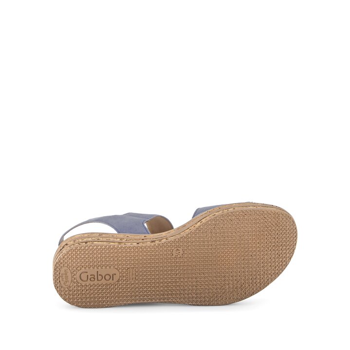 Plateau Sandale blau #4