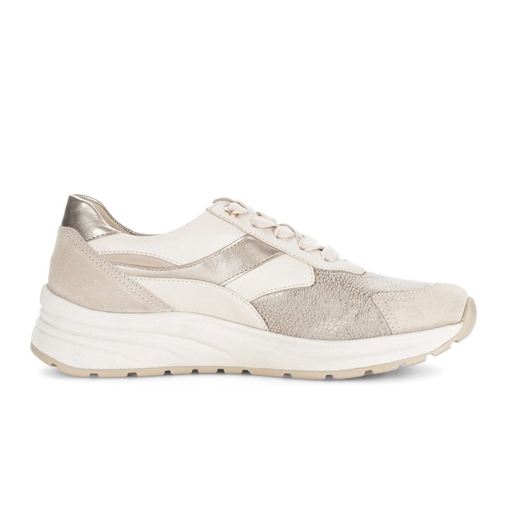 Sneakers basse beige #1