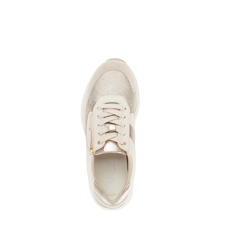 Sneakers basse beige #5