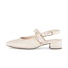 Sling-back beige