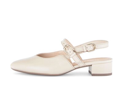 Slingpumps beige