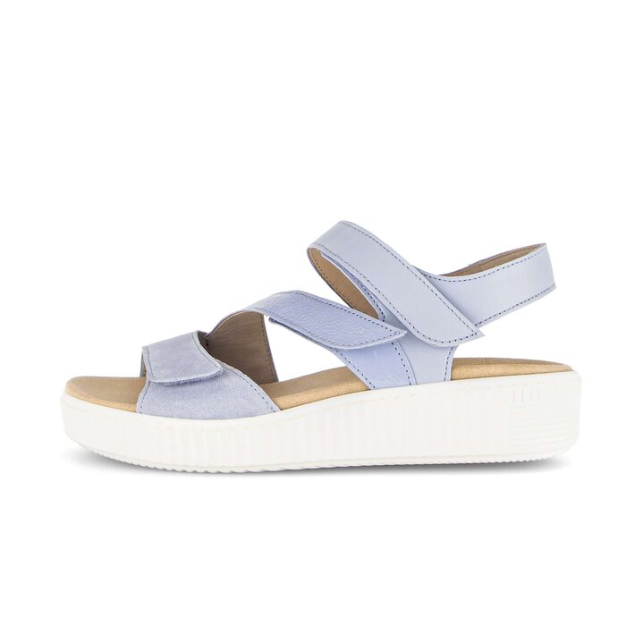 Plateau Sandale blau #0