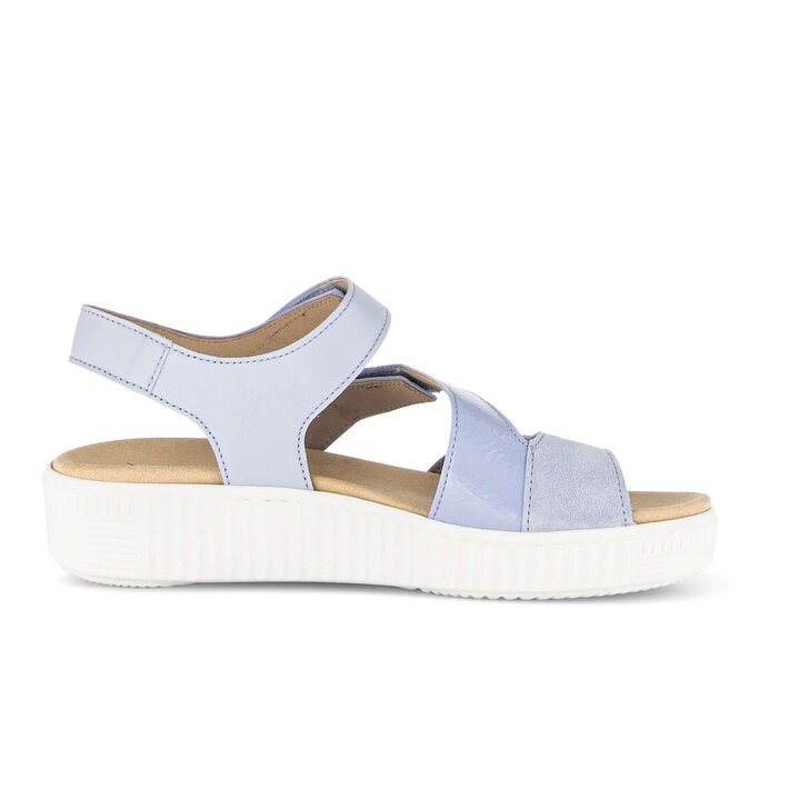 Plateau Sandale blau #1