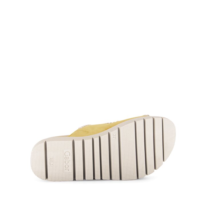 Pantolette gelb #4