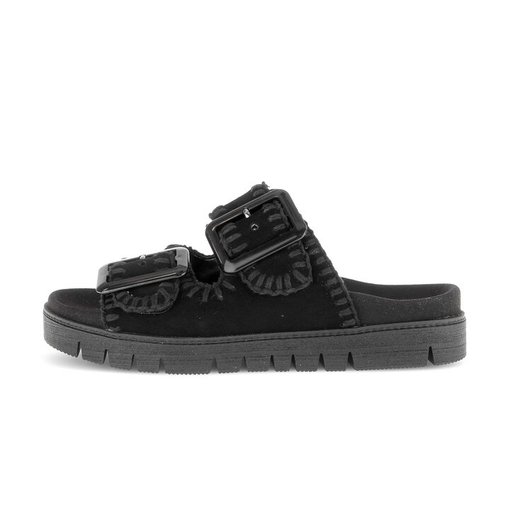 Pantolette schwarz #0