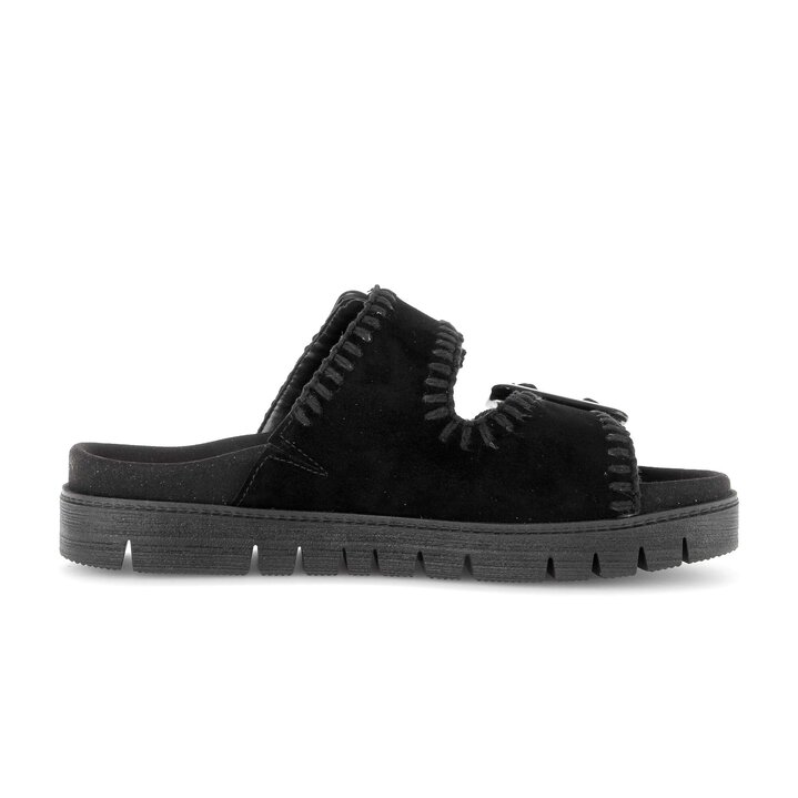 Pantolette schwarz #1