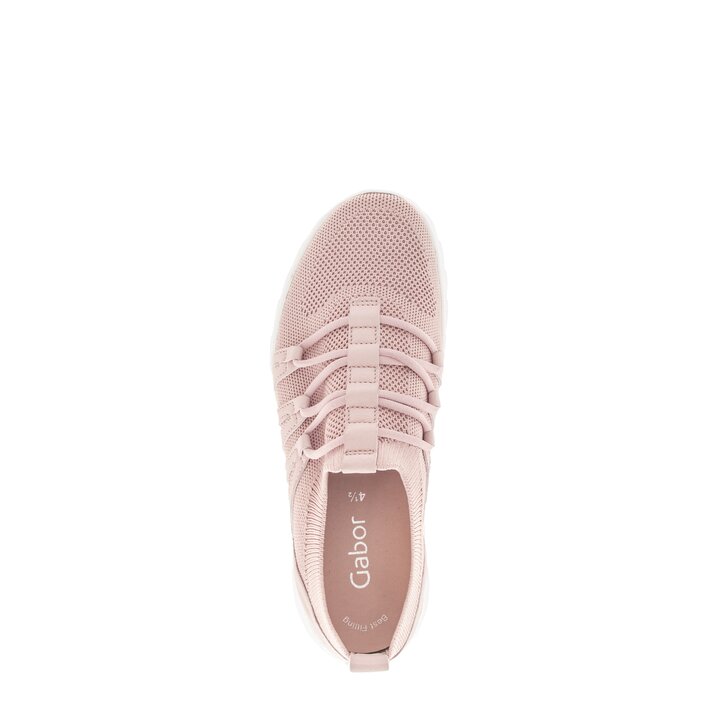 Sneakers basse rosa #5