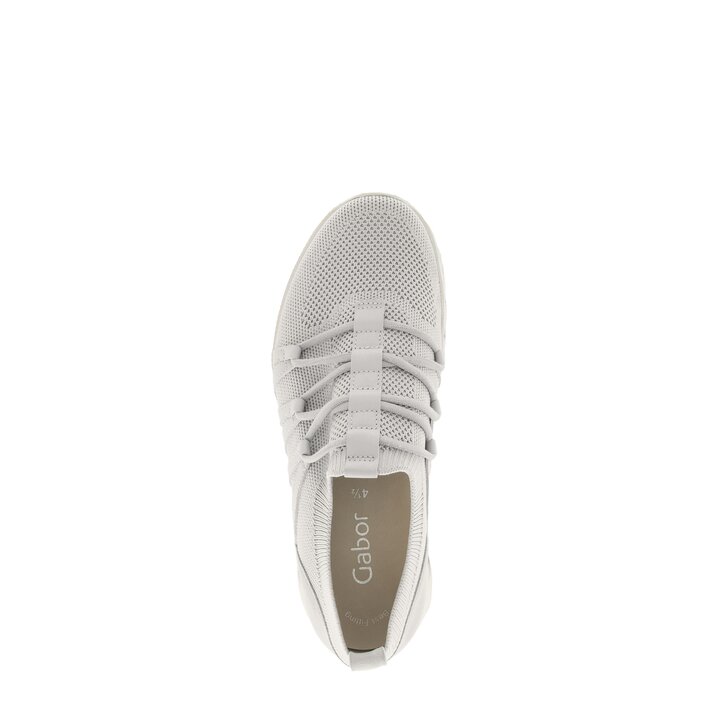 Sneakers basse grigio #5