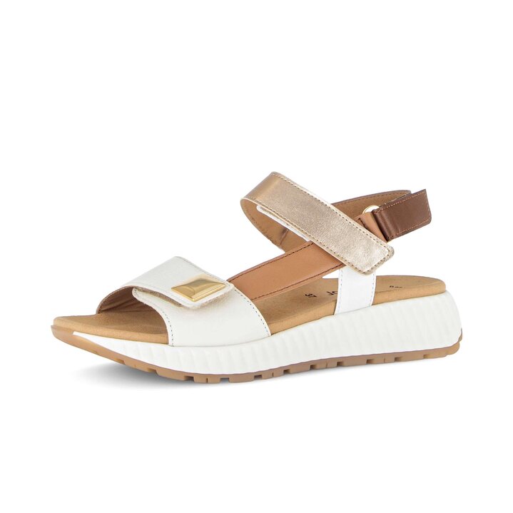 Sandalo con plateau multicolore #2