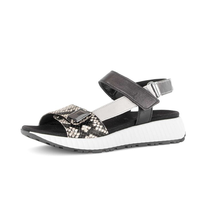 Platåsandaler svart #2