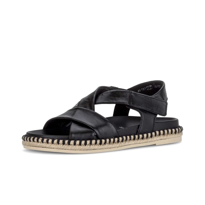 Sandalo con cinturino nero #2