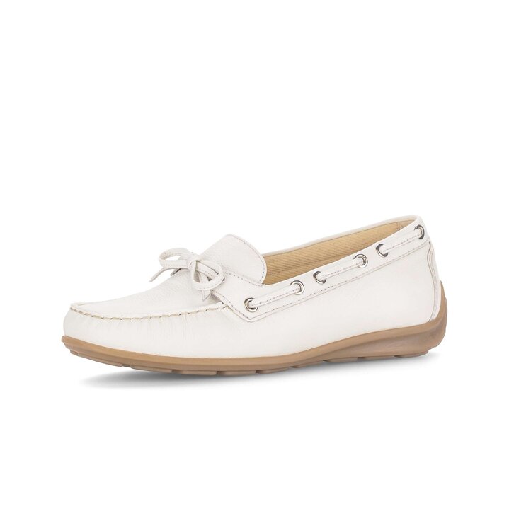 Mokassin weiß #2